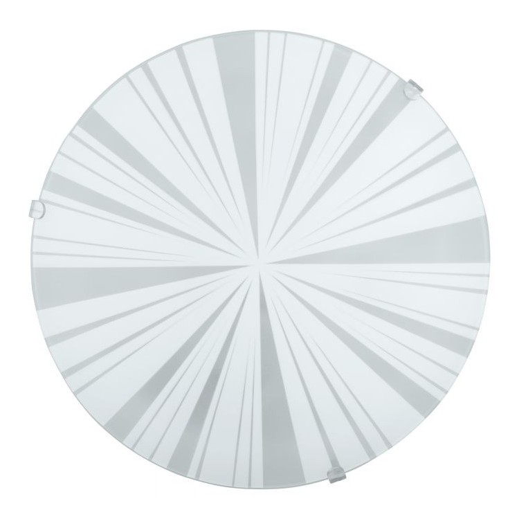 MARS Plafoniera applique 1x60Watt motivo "raggi"