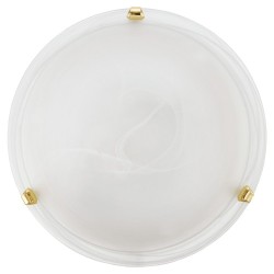 SALOME Plafoniera applique 1x60Watt Ottone