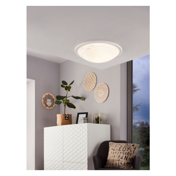 PLANET Plafoniera applique 1x60Watt Bianco