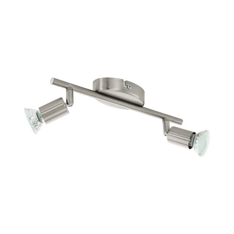 Faretti orientabili nichel opaco BUZZ-LED