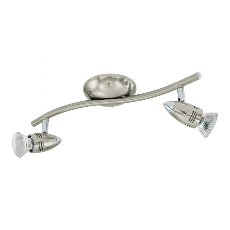 Faretti orientabili nichel opaco cromo MAGNUM-LED