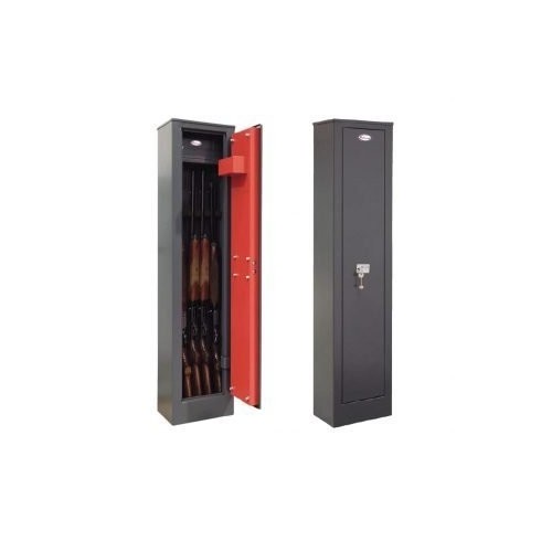 ARMADIO PORTAFUCILI P50T FUCILIERA 5 POSTI POTENT