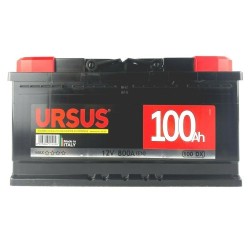 BATTERIA AUTO URSUS MAX 100 AH Polarità DESTRA