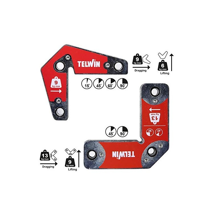 TELWIN 804130 Posizionatore Magnetico, 34 kg
