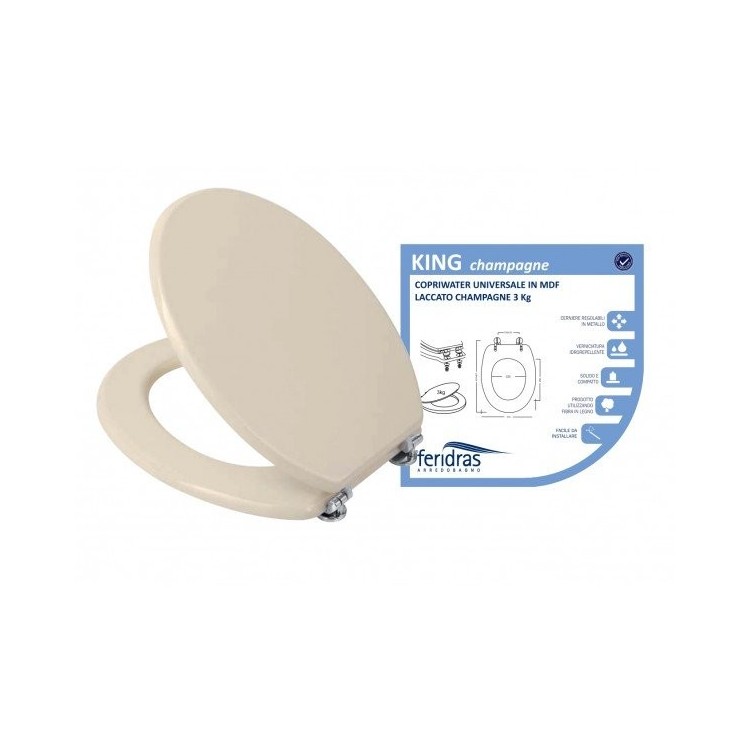 COPRIWATER IN MDF LACCATO LUCIDO