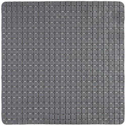 TAPPETO ANTISCIVOLO IN PVC MOSAICO GRIGIO 54X54