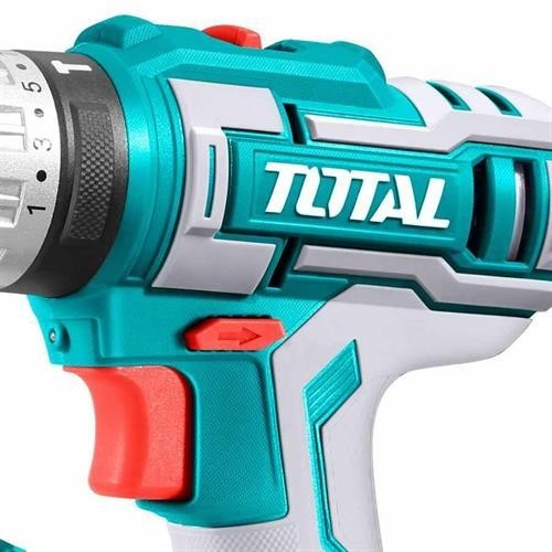 Kit Trapano a Percussione 20V 2 Batterie 2.0 Ah 42 Accessori Punte e Borsa Total