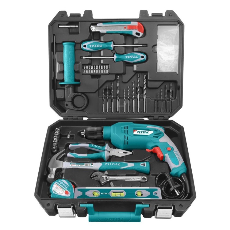 Total Kit Trapano 650W + 101 Accessori + Valigia