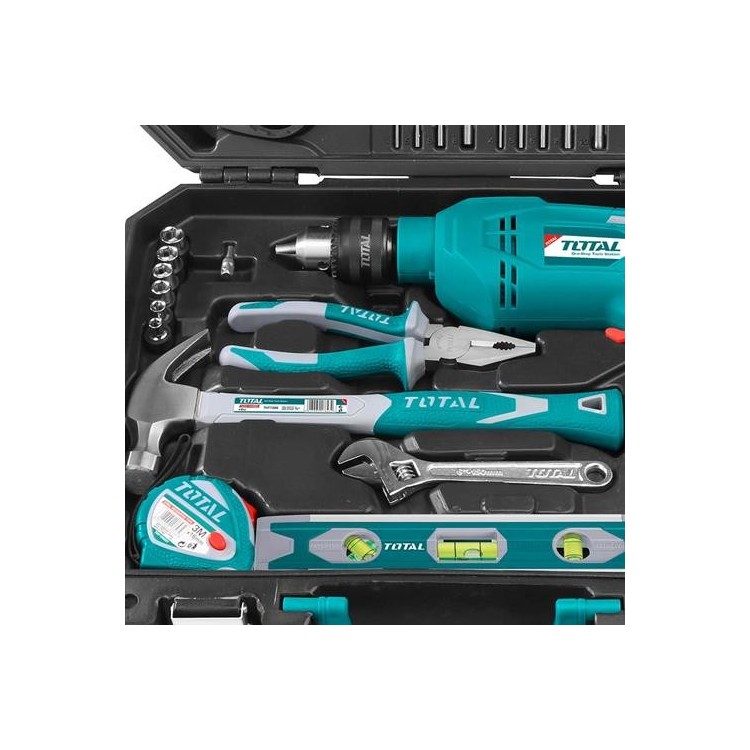 Total Kit Trapano 650W + 101 Accessori + Valigia