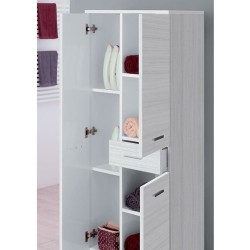 Colonna 3 ante e 1 cassetto Stella L 60 x H 148,5 cm