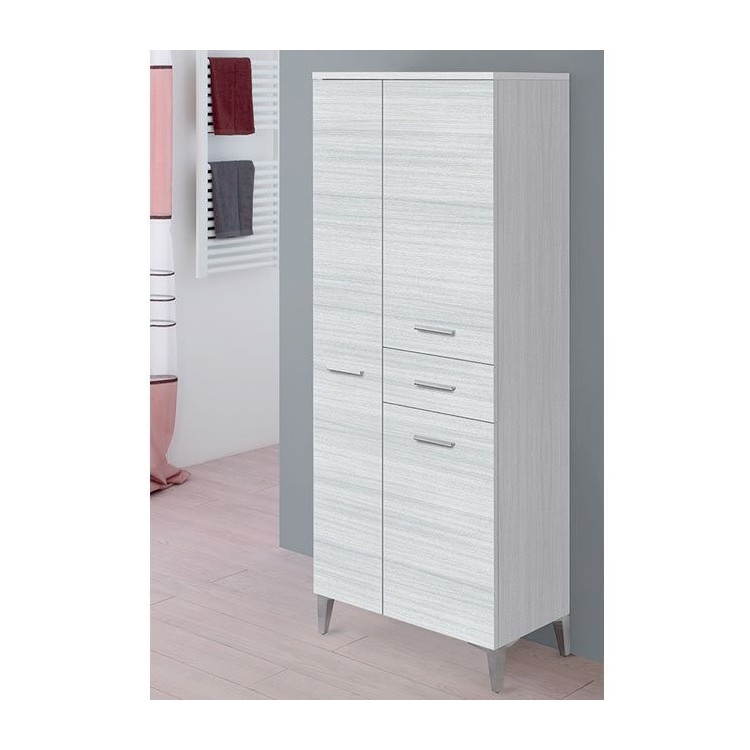 Colonna 3 ante e 1 cassetto Stella L 60 x H 148,5 cm