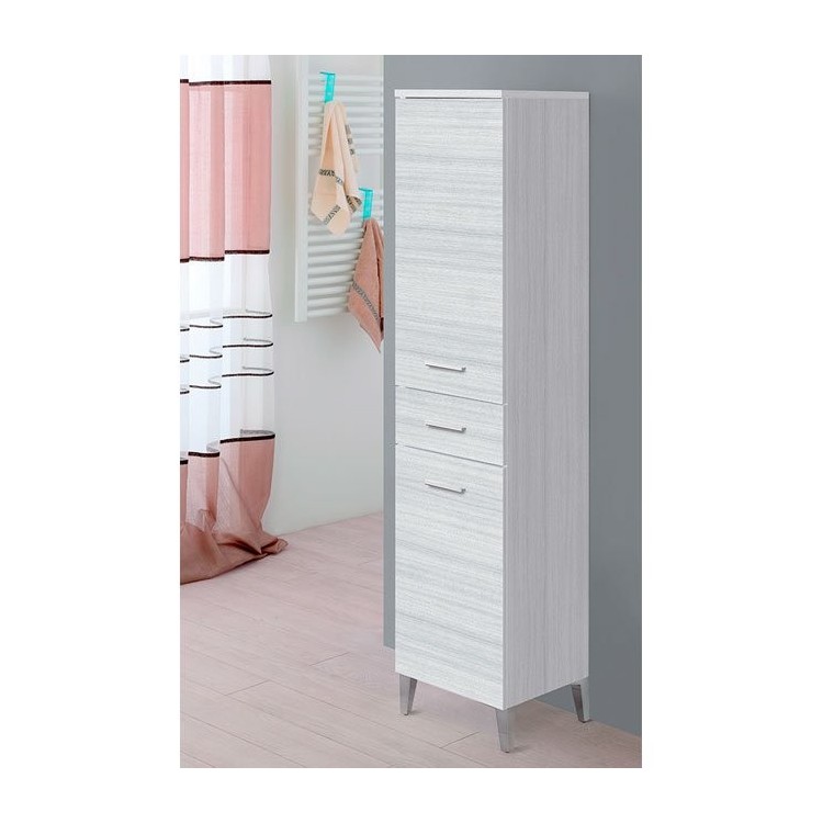 Colonna 2 ante e 1 cassetto Stella L 35 x H 148,5 cm