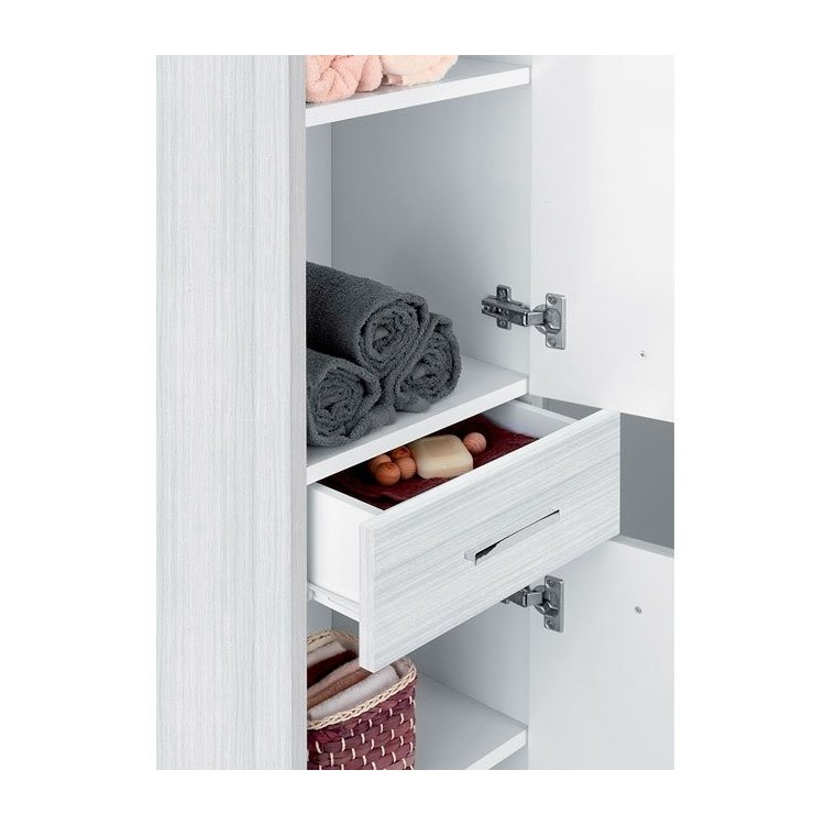 Colonna 2 ante e 1 cassetto Stella L 35 x H 148,5 cm