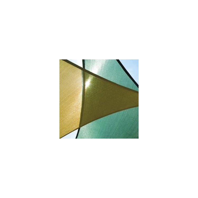 Tenda vela triangolare 5x5x5 metri colore bianco