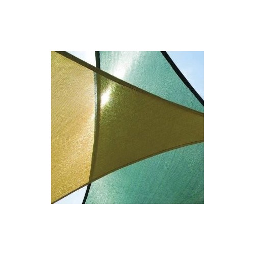 Tenda vela triangolare 3,6x3,6x3,6 metri colore bianco