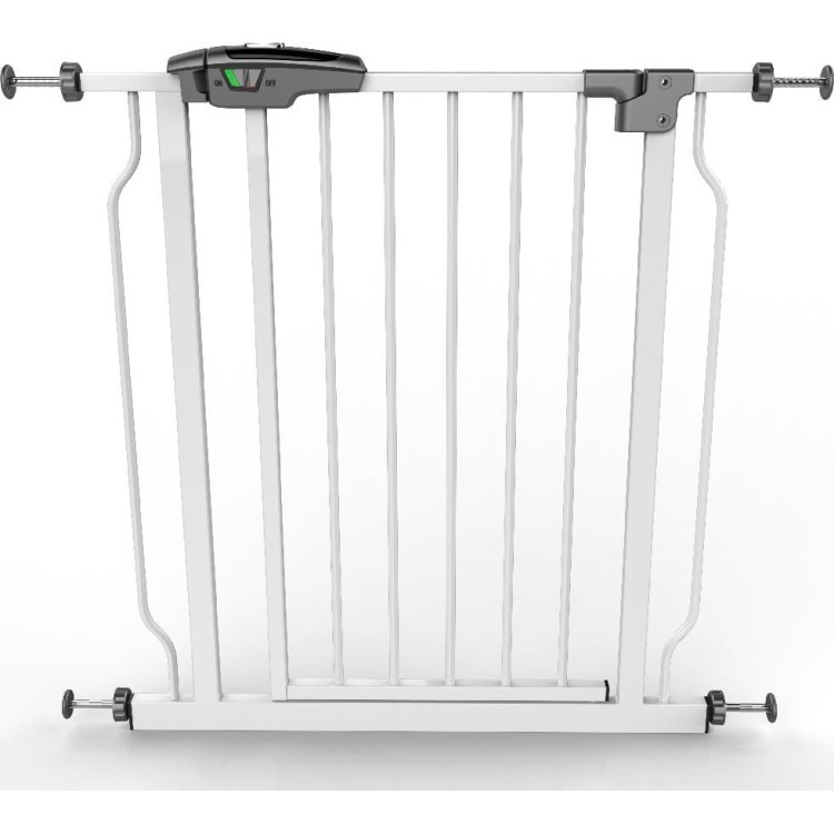 Cancelletto bambini sicurezza cm 75,5 h 85 colore Bianco