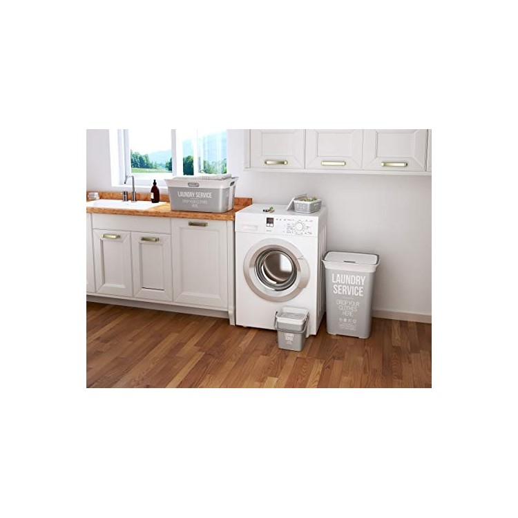 Portabiancheria cesta portapanni 60lt kis