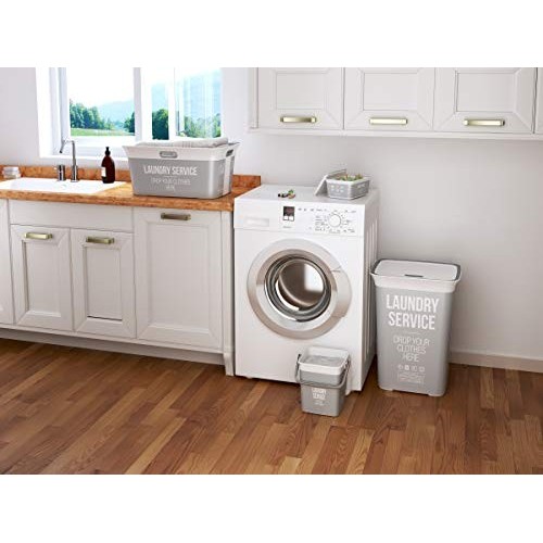 Portabiancheria cesta portapanni 60lt kis