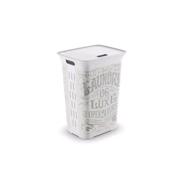 Portabiancheria cesta portapanni chic 60lt