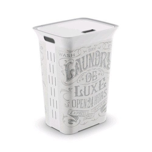 Portabiancheria cesta portapanni chic 60lt