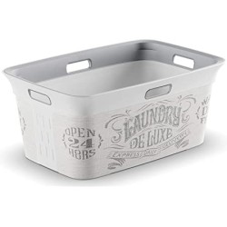 cesta portabiancheria chic basket decorata 390x590xh270mm