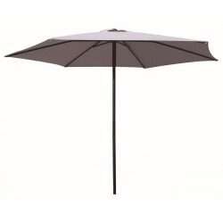 Ombrellone Push up Diametro 3mt Colore Grigio