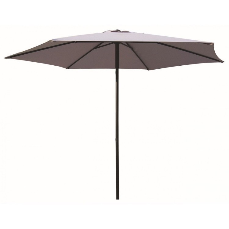 Ombrellone Push up Diametro 3mt Colore Grigio
