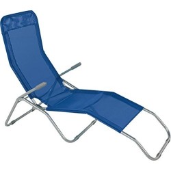Sdraio Formentera  basculante blue 140x57x96 cm