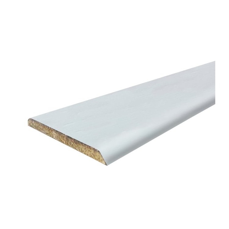 Piattina in ayous disponibile bianco/noce 5x50x2400 mm - Bianco