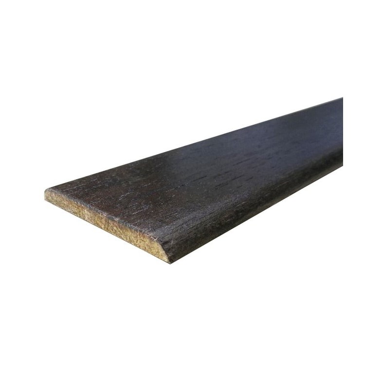 Piattina in ayous disponibile bianco/noce 5x50x2400 mm - Noce