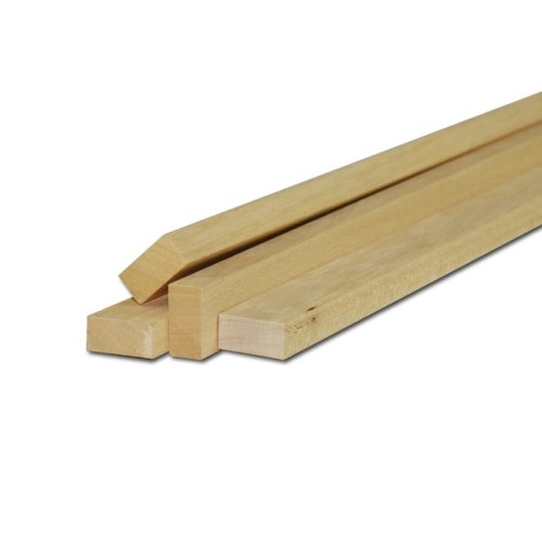 Listello in legno massello di kotò 10x15x2150mm