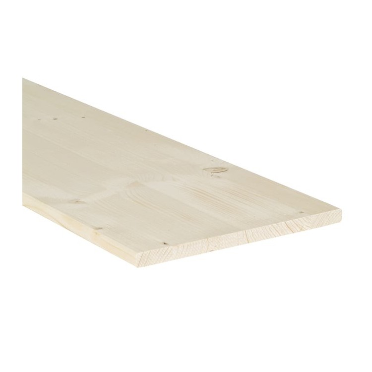 Tavola lamellare di Abete 18mm varie misure 250 CM - 250x40