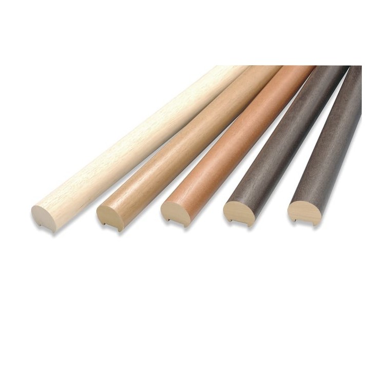 Corrimano tondo in legno di Ayous rovere diam 50x3000 mm