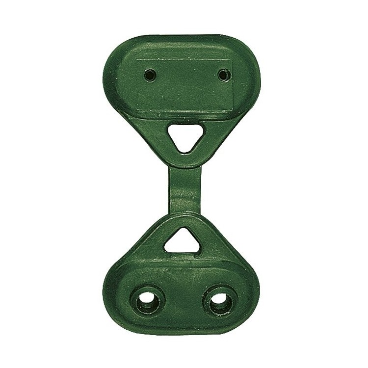 Ganci per fissaggio rete in plastica verde kit 20 pz