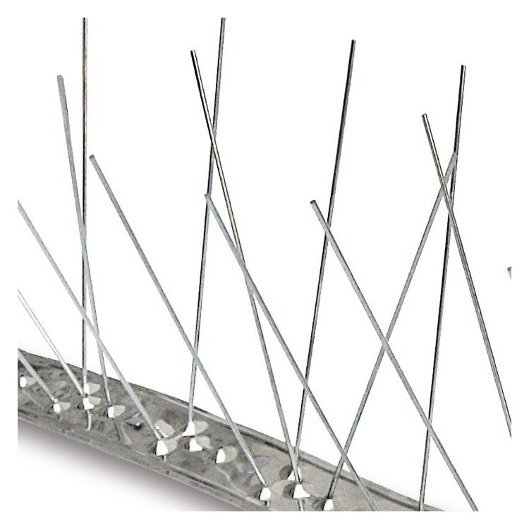 Dissuasore per uccelli in acciaio flessibile 100x2.7 cm