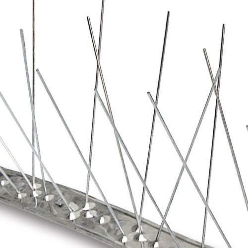 Dissuasore per uccelli in acciaio flessibile 100x2.7 cm