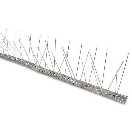 Dissuasore per uccelli in acciaio flessibile 100x2.7 cm