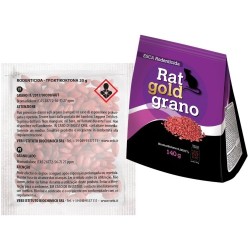 Esca rat Gold di grano 140 g 7 confezioni da 20 g