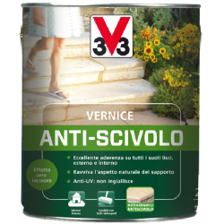 Vernice anti-scivolo effetto cera incolore - 0,75L