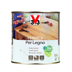 Vernice per legno 0,25L disponibile in vari colori - Incolore brillante