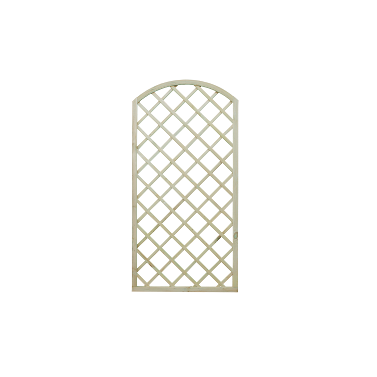 Traliccio arco in legno trattato 90x180cm