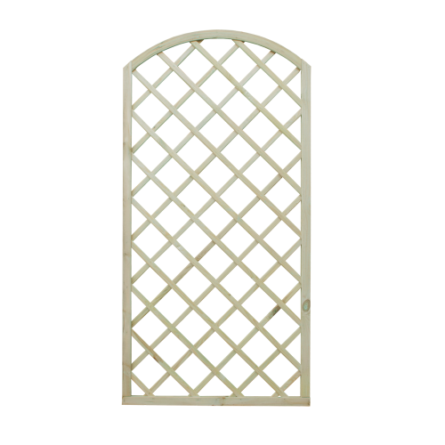 Traliccio arco in legno trattato 90x180cm