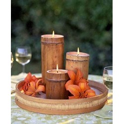 Canna di bambù ideale per arredo 2 m diametro 4/5 cm 2