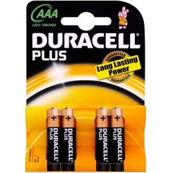 Duracell plus power AAA 4 LR03/MN2400
