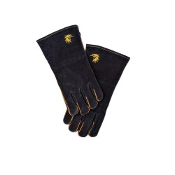 Guanti in pelle per barbeque in pelle scamosciata