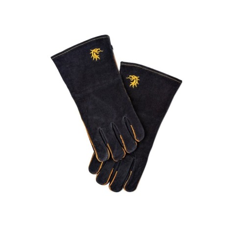 Guanti in pelle per barbeque in pelle scamosciata