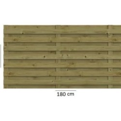 Grigliato Frangivento 180x90cm  a liste sovrapposte