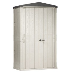 Armadio,box giardino, High Store Plus 130x75,5x218,4 cm