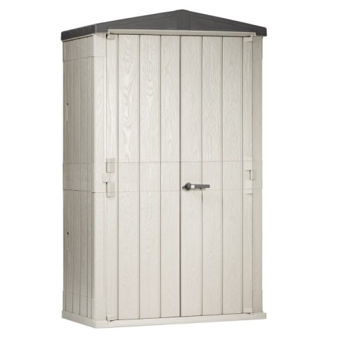 Armadio,box giardino, High Store Plus 130x75,5x218,4 cm