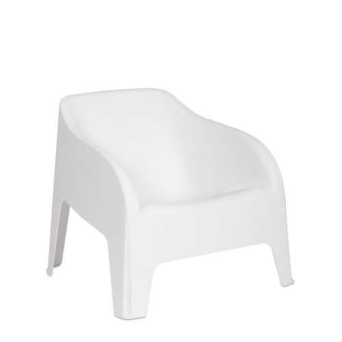 Set da  giardino Petra white 2 poltrone + tavolino